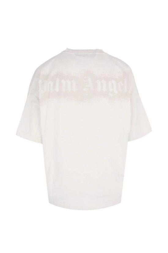 26SS 팜앤젤스 반팔 티셔츠 PMAA10BS26JER002 White - PALM ANGELS