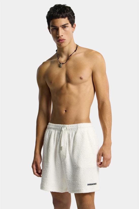 26SS 디스퀘어드2 숏팬츠 D7N1E6580100 White - DSQUARED2