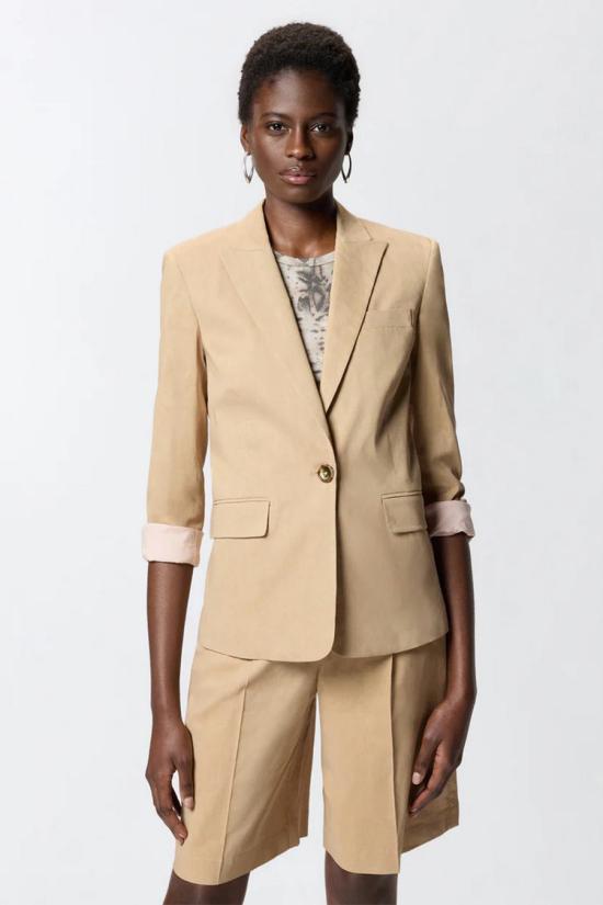 26SS 핑코 수트 자켓 106597A34ID41 Beige - PINKO