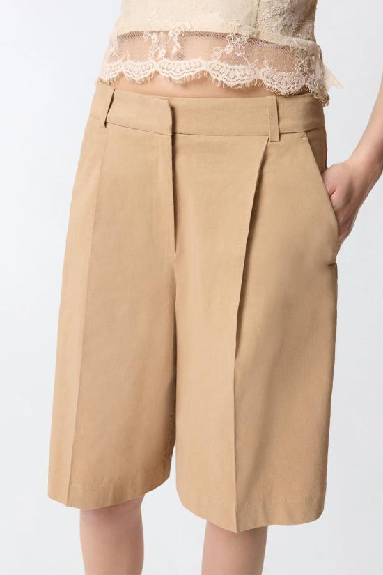 26SS 핑코 숏팬츠 106594A34ID41 Beige - PINKO