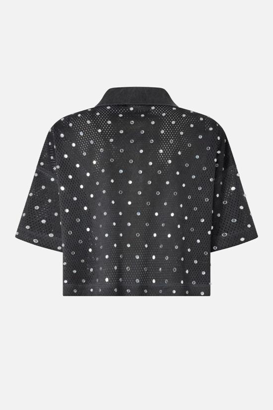 26SS 핑코 폴로 티셔츠 106855A3BCI91 Grey - PINKO
