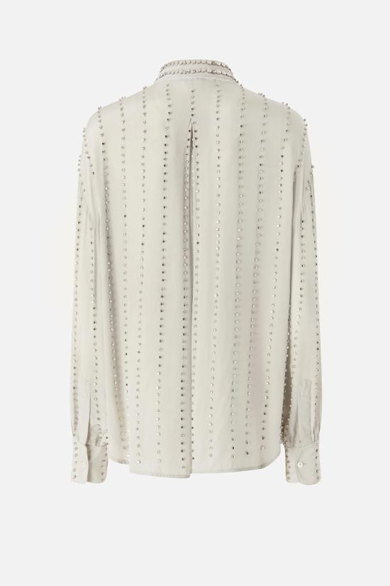 26SS 핑코 셔츠 106238A31FI18 Grey - PINKO