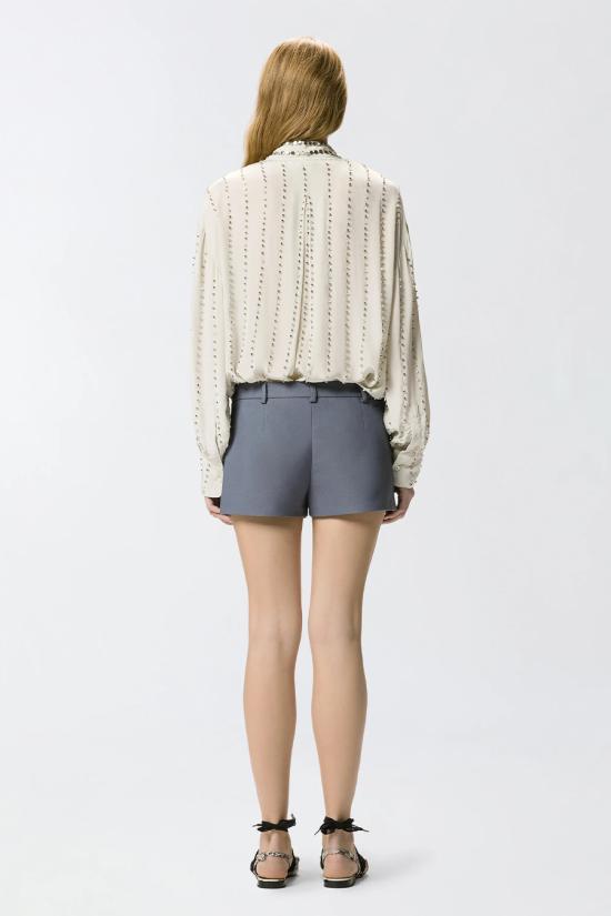 26SS 핑코 셔츠 106238A31FI18 Grey - PINKO