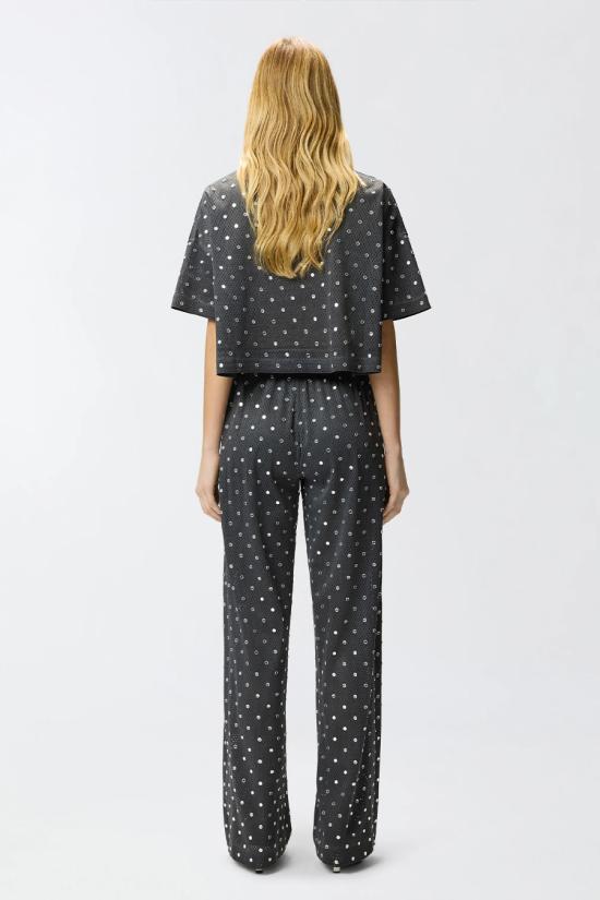26SS 핑코 팔라초 팬츠 106852A3BCI91 Grey - PINKO
