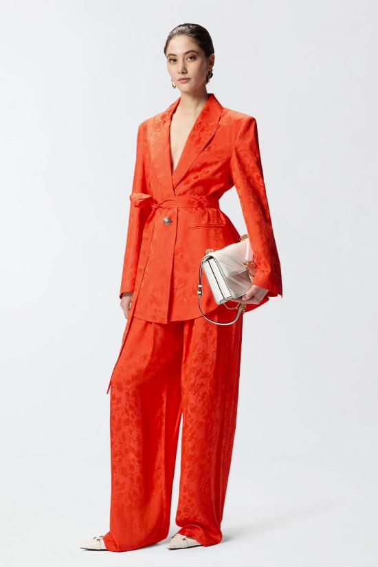 26SS 핑코 수트 자켓 106800A3ANA99 orange - PINKO