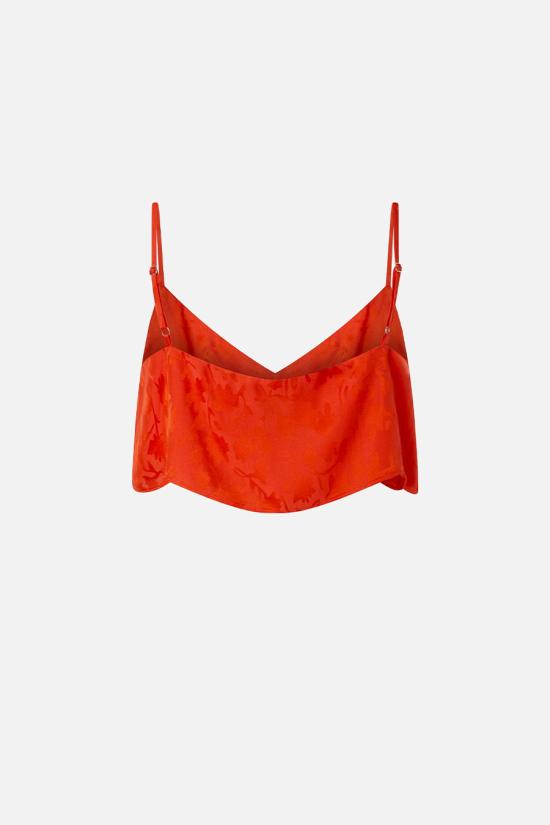 26SS 핑코 긴팔 티셔츠 106869A3ANA99 orange - PINKO