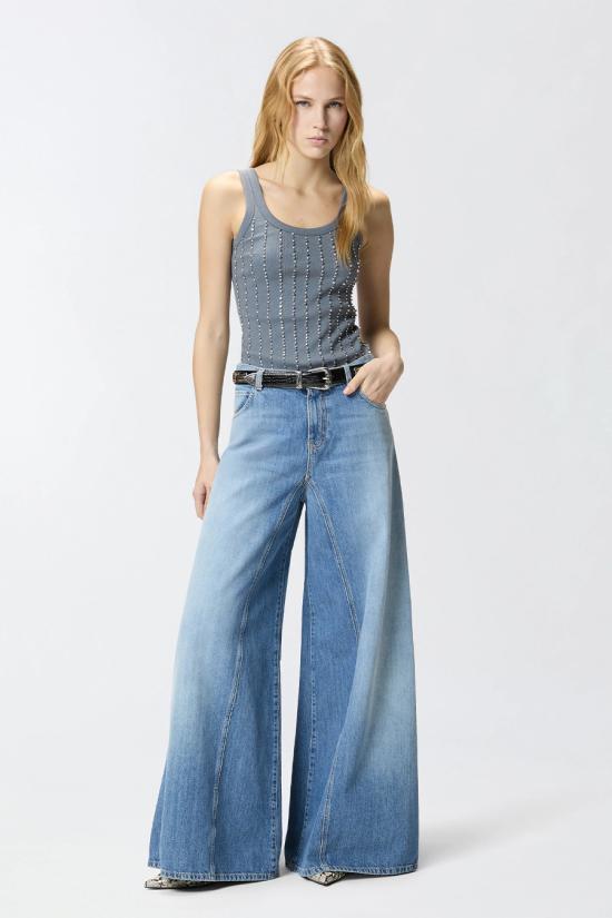 26SS 핑코 데님 팬츠 106228A323PJO denim - PINKO