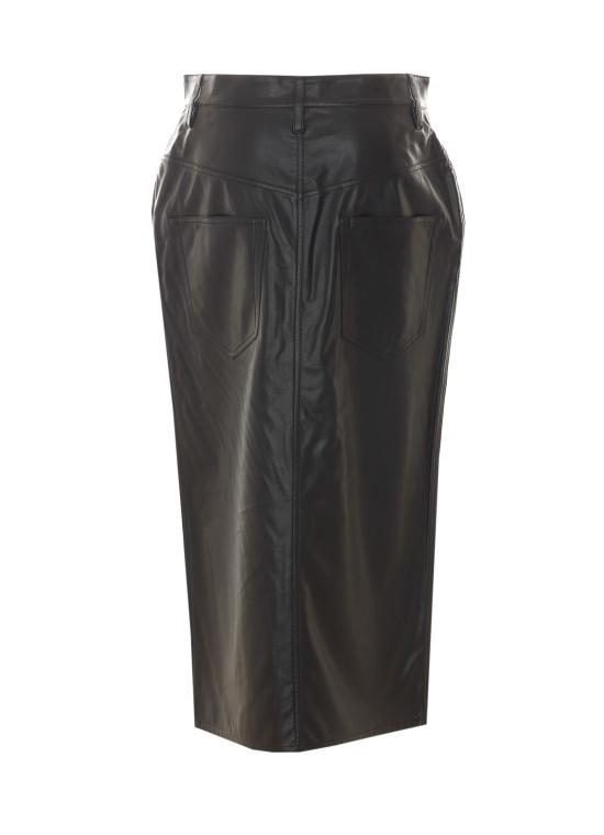 26SS 이자벨마랑에뚜왈 미디 스커트 JU0477FA D1B03E01BK Black - ISABEL MARANT ETOILE
