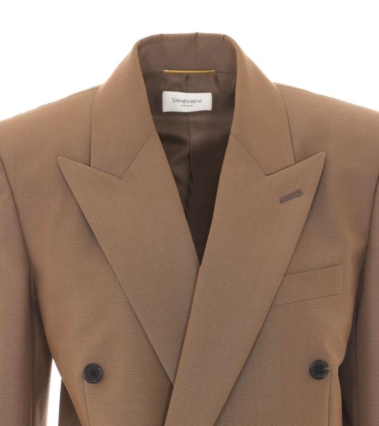 26SS 생로랑 수트 자켓 859880 Y1N022055 Beige - SAINT LAURENT