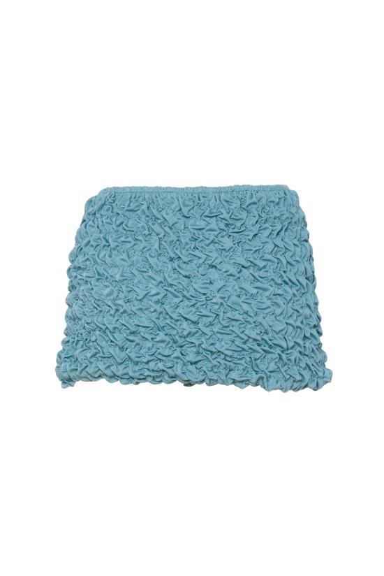 26SS 셀리아 리치우드 숏 스커트 LIASKT BLUE TOURQUISE Light blue