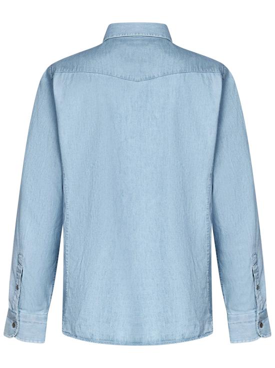  톰포드 데님 셔츠 HDS001FMC130F24 HB215 Light blue - TOMFORD
