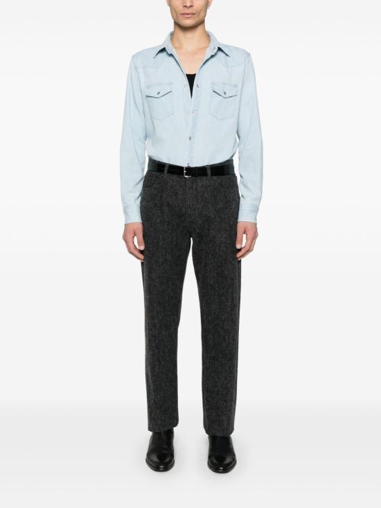  톰포드 데님 셔츠 HDS001FMC130F24 HB215 Light blue - TOMFORD