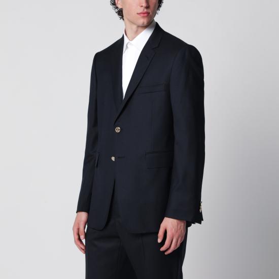26FW 톰브라운 클래식 트윌 울 스포츠 코트 MJC001A00626 Blue