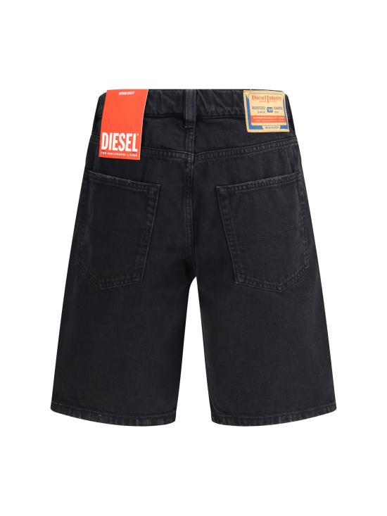 26SS 디젤 숏팬츠 A06430 0GRDW 02 BLACK DOM - DIESEL