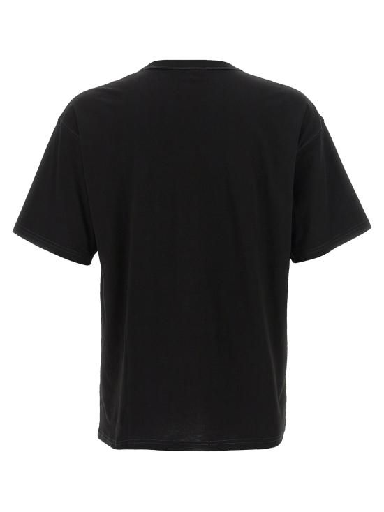 26SS 디젤 T-박스트-R30 스몰 로고 티셔츠 A16400 0QIAM 9XX BLACK DOM - DIESEL