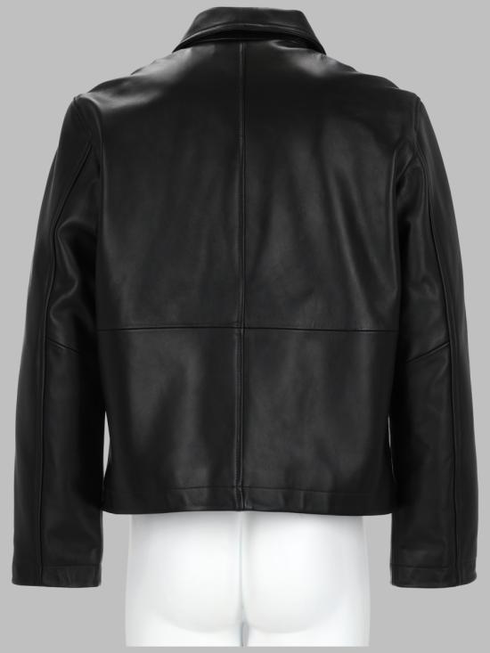 26FW 선플라워 가죽 자켓 6027 BLACK - SUNFLOWER