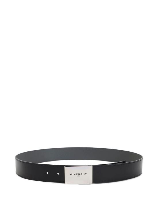 26FW 지방시 가죽 벨트 BK407NK21Q 002 BLACK GREY