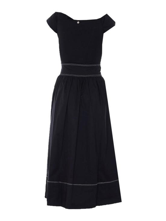 26SS 리우조 미디 스커트 WA6523J3890A3573 Black - LIU JO