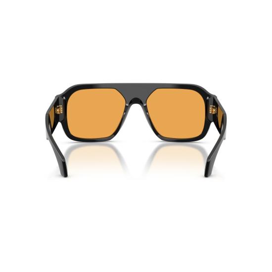 26SS 베르사체 선글라스 0Ve4508u 볼드 블랙 오버사이즈 직사각형 - VERSACE