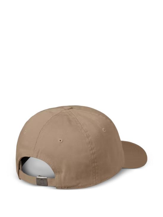 26FW 칼하트 WIP 메디슨 로고 볼캡 I036730 1Q5 XX Leather white - CARHARTT WIP