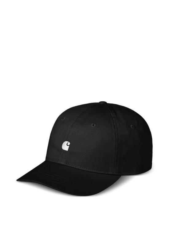 26FW 칼하트 WIP 메디슨 로고 볼캡 I036730 0D2 XX Black white