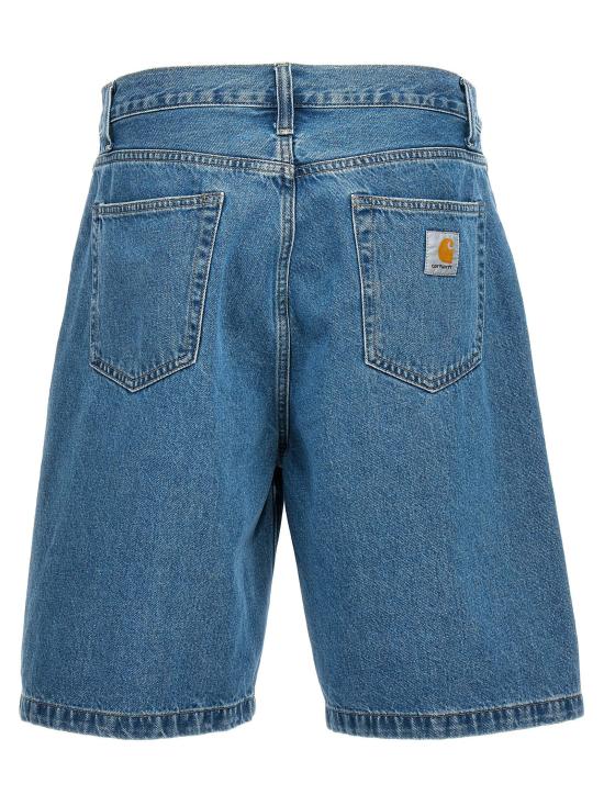 26FW 칼하트 WIP 랜든 쇼츠 I030469 01 60 Blue stone washed - CARHARTT WIP