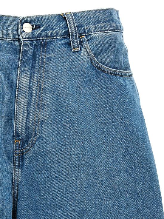 26FW 칼하트 WIP 랜든 쇼츠 I030469 01 60 Blue stone washed - CARHARTT WIP