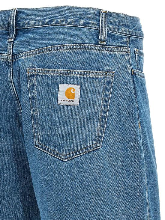 26FW 칼하트 WIP 랜든 쇼츠 I030469 01 60 Blue stone washed - CARHARTT WIP
