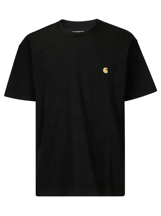 26FW 칼하트 WIP 숏슬리브 체이스 티셔츠 I026391 00F XX Black