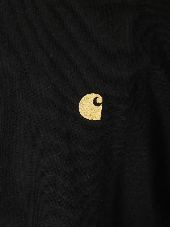 26FW 칼하트 WIP 숏슬리브 체이스 티셔츠 I026391 00F XX Black - CARHARTT WIP
