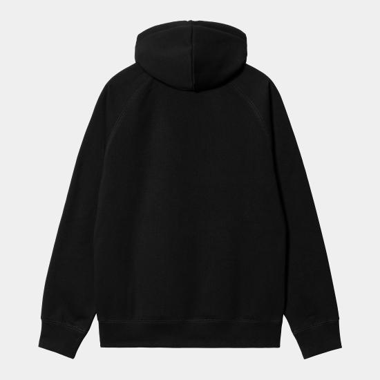 26FW 칼하트 WIP 체이스 후드 티셔츠 I033661 00F XX Black gold