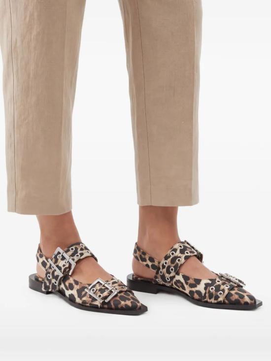 26FW 가니 플랫 슈즈 S2947 943 LEOPARD - GANNI