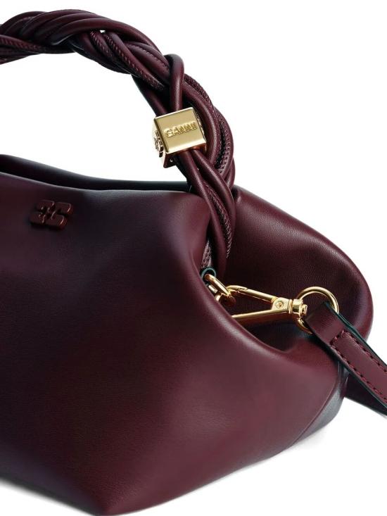 26FW 가니 스몰 부 백 A5313 436 BURGUNDY - GANNI