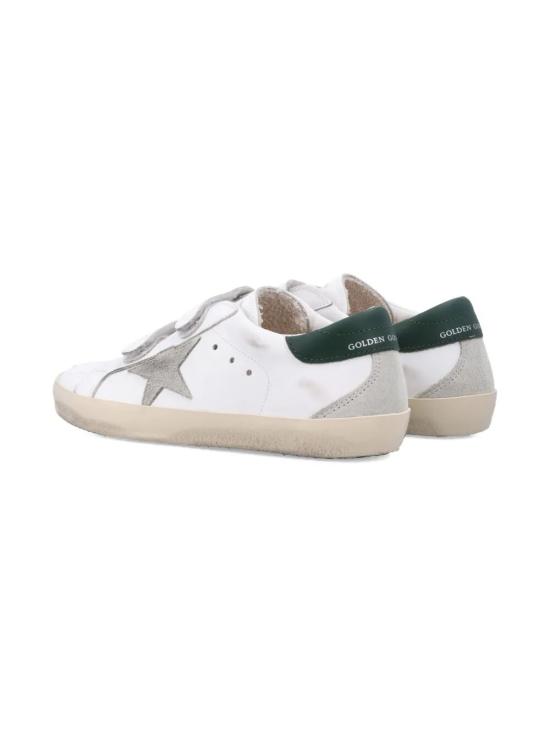 26SS [키즈] 골든구스 스니커즈 GYF00177 F008042 10594 10594 WHITE ICE DARK GREEN - GOLDEN GOOSE