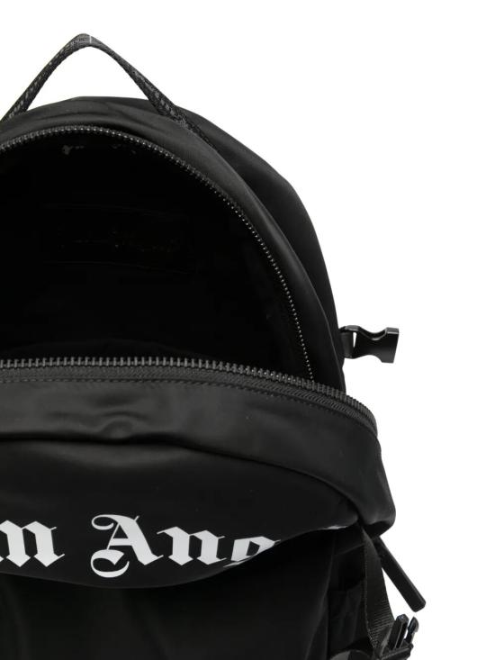 26SS 팜앤젤스 백팩 PMNB02IS26FAB001 BLACK WHITE - PALM ANGELS
