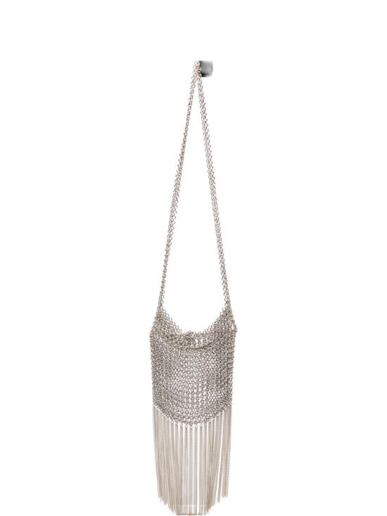 26SS 실비아 녜키 토트백 KZ004APOLLONIA SILVER Silver