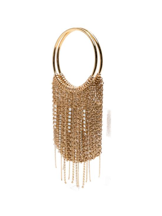 26SS 실비아 녜키 토트백 KZ008LEFLUFF ORO Golden - SILVIA GNECCHI
