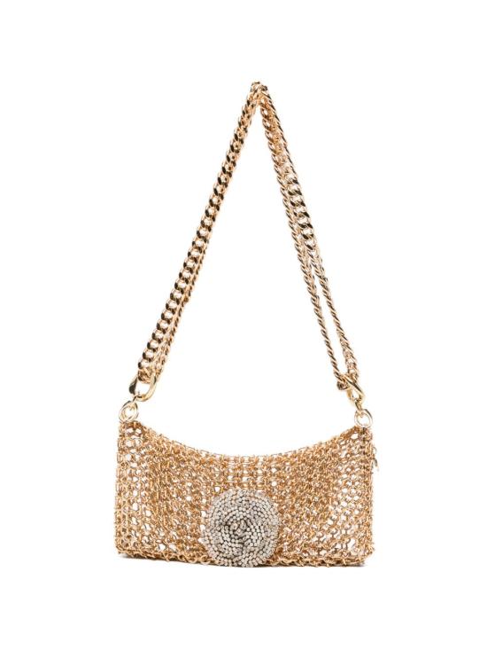 26SS 실비아 녜키 토트백 KZ009CAMELIA GOLDWHITE Golden