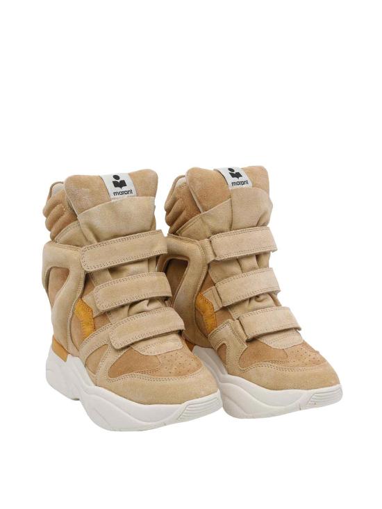 26SS 이자벨마랑 스니커즈 BK0009FAD2E07SMUBE Beige - ISABEL MARANT