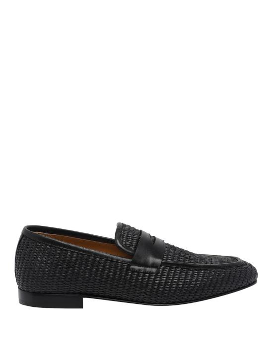 26SS 스튜어트 와이츠먼 로퍼 SN457DINORANBLK Black