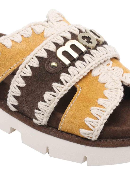 26SS 모우 뮬/슬리퍼 461014ADPBRO Multicolour - MOU