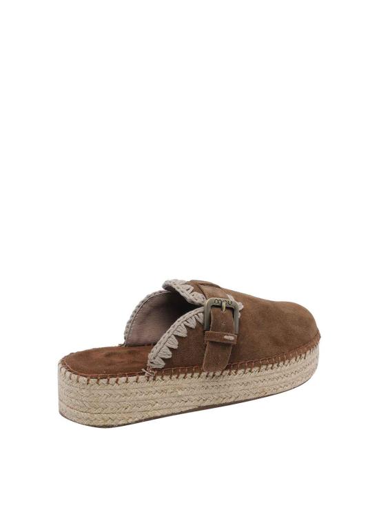 26SS 모우 뮬/슬리퍼 641000ANUTBR Brown - MOU
