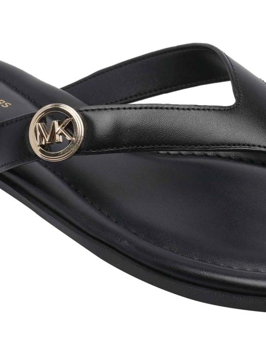26SS 마이클 코어스 뮬/슬리퍼 40S6ERFS1L001 Black - MICHAEL KORS