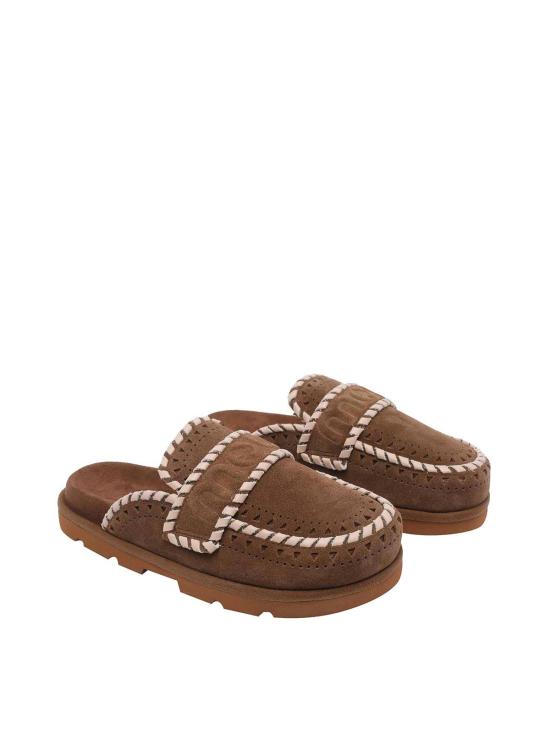 26SS 모우 뮬/슬리퍼 631007ANUTBR Brown - MOU
