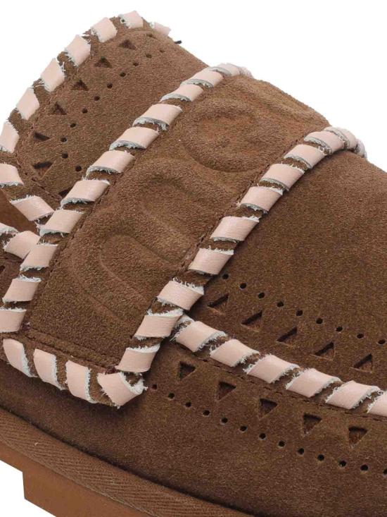 26SS 모우 뮬/슬리퍼 631007ANUTBR Brown - MOU