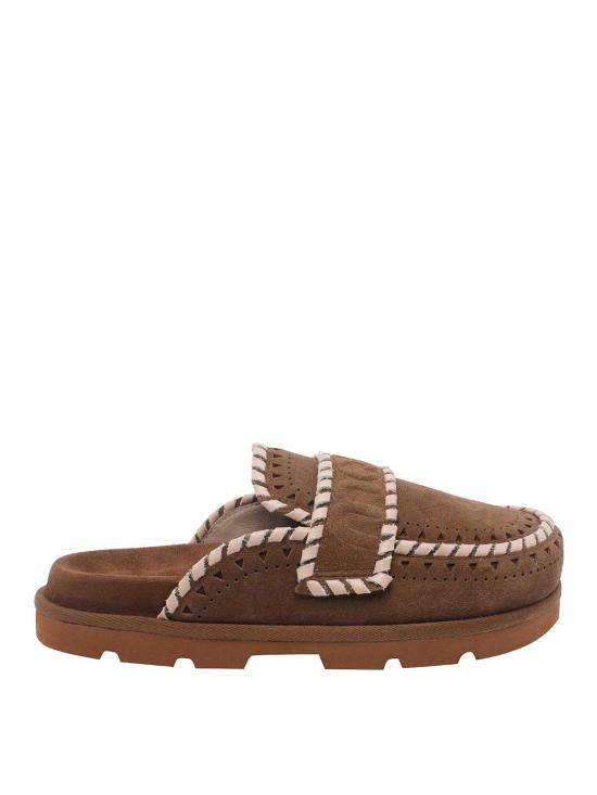 26SS 모우 뮬/슬리퍼 631007ANUTBR Brown