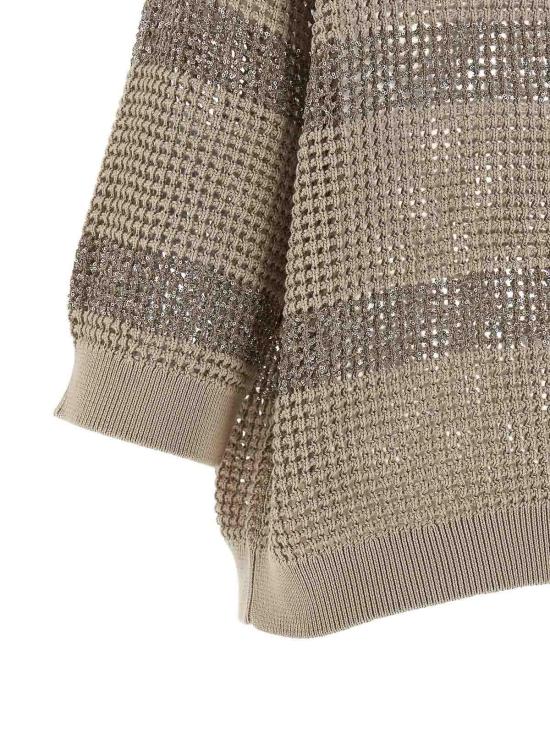 26SS 브루넬로 쿠치넬리 반팔 티셔츠 M58772800CKH72 Beige - BRUNELLO CUCINELLI