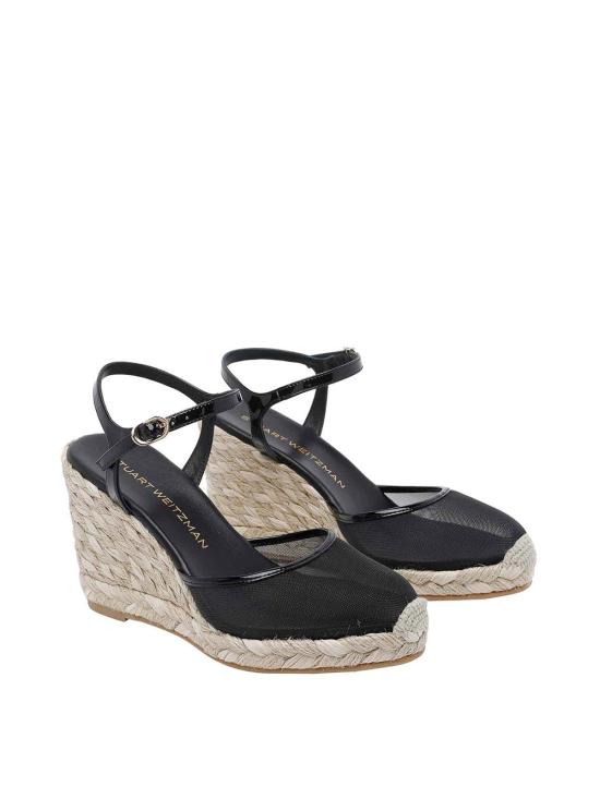 26SS 스튜어트 와이츠먼 샌들 SN776BAREITALLESPADRILLEMHGBLK Black - STUART WEITZMAN
