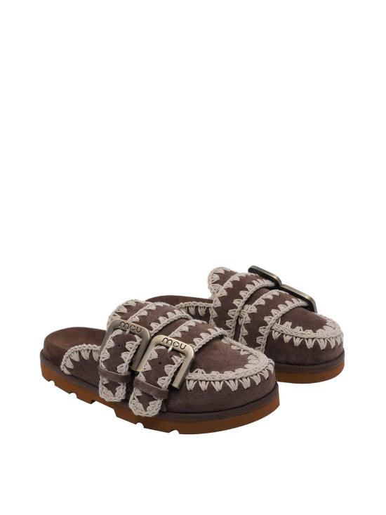26SS 모우 뮬/슬리퍼 631003ADPBRO Brown - MOU