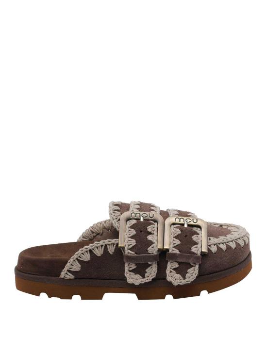26SS 모우 뮬/슬리퍼 631003ADPBRO Brown